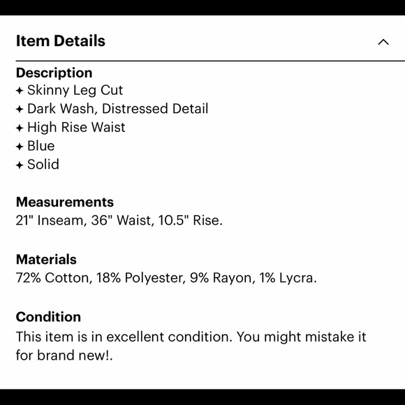 Skinny jeans 👖 - Picture 3 of 3